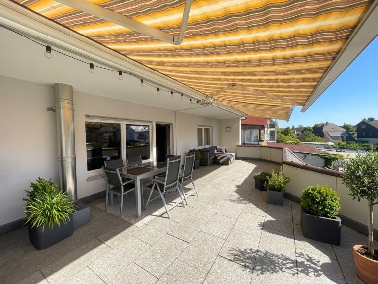 HUST Immobilien GmbH & Co. KG - Immobilienangebot - Rheinstetten - Wohnungen - Ruhige 3-Zimmer-Wohnung mit Terrassenoase – ideal für Paare und kleine Familien in Forchheim