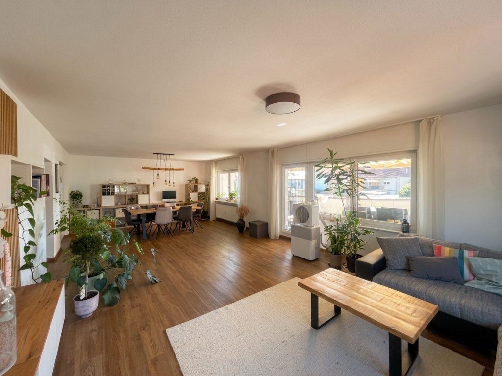 HUST Immobilien GmbH & Co. KG - Immobilienangebot - Rheinstetten - Wohnungen - Ruhige 3-Zimmer-Wohnung mit Terrassenoase – ideal für Paare und kleine Familien in Forchheim
