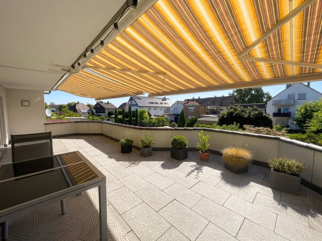HUST Immobilien GmbH & Co. KG - Immobilienangebot - Rheinstetten - Wohnungen - Ruhige 3-Zimmer-Wohnung mit Terrassenoase – ideal für Paare und kleine Familien in Forchheim