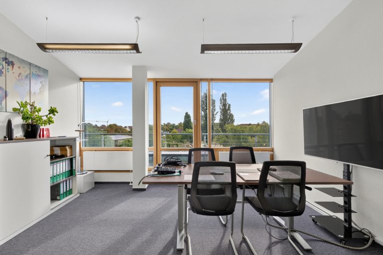 HUST Immobilien GmbH & Co. KG - Immobilienangebot - Karlsruhe - Gewerbe - Büro- oder Praxisfläche mit Parkblick zu attraktivem Mietkonditionen | ca. 270 m² | KA-Weststadt