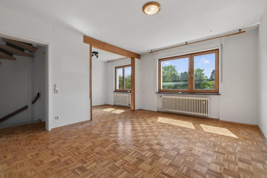 HUST Immobilien GmbH & Co. KG - Immobilienangebot - Karlsruhe - Häuser - Wohnen im Grünen: Großzügiges Reihenendhaus in begehrter Lage der Heidenstückersiedlung