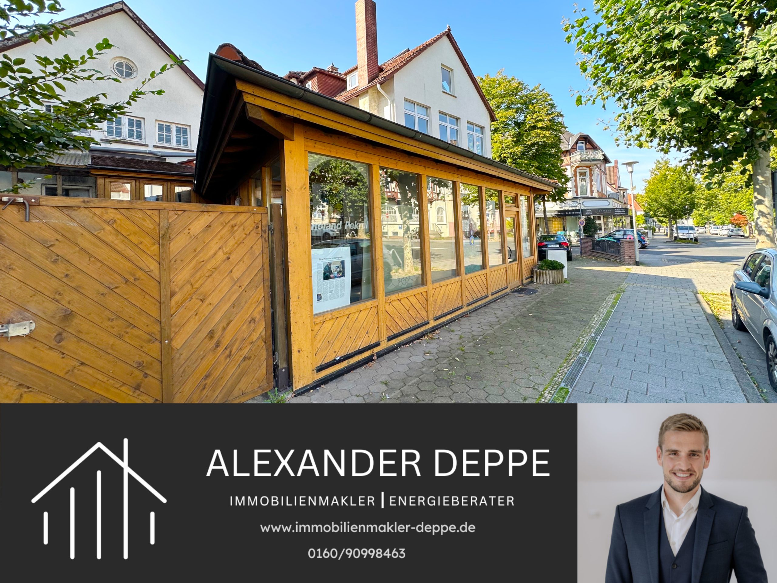 Immobilienangebot - Bad Pyrmont - Alle - In frequentierter Lage: Helle Gewerbefläche mit vielfältigen Nutzungsmöglichkeiten!