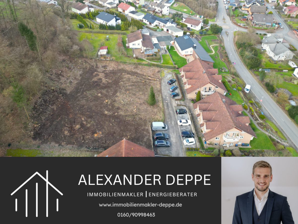 Immobilienangebot - Lügde - Grundstücke - Großes Grundstück mit flexiblen Gestaltungsmöglichkeiten!