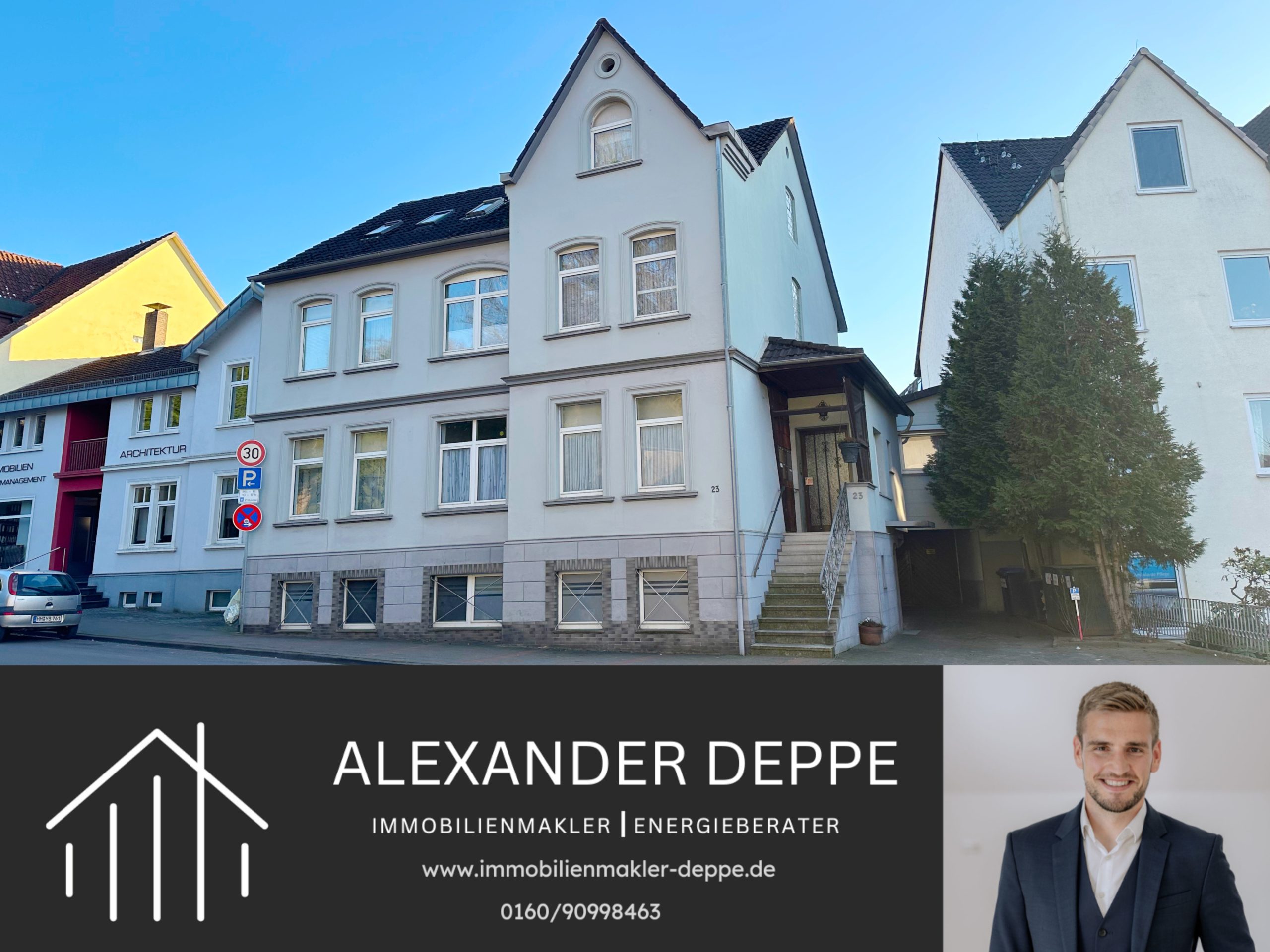 Immobilienangebot - Bad Pyrmont - Alle - ++Faktor 10++ Möbelierte Vermietung mit einem Apartmenthaus in begehrter Lage