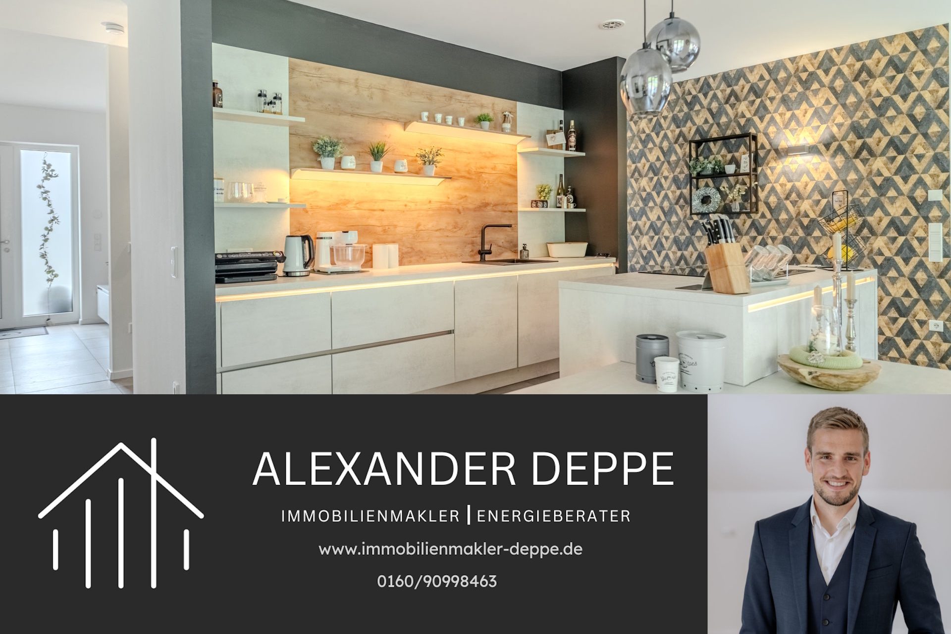 Immobilienangebot - Lügde - Alle - Wieder verfügbar: Neuwertiger Bungalow (Bj. 2022) – Wohnen auf einer Ebene in zeitgemäßem Design