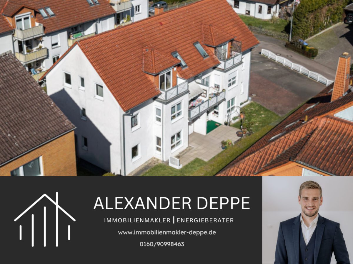 Immobilienangebot - Bad Pyrmont - Alle - Super Zustand: Geteiltes Mehrfamilienhaus in ruhiger Lage der Kurstadt