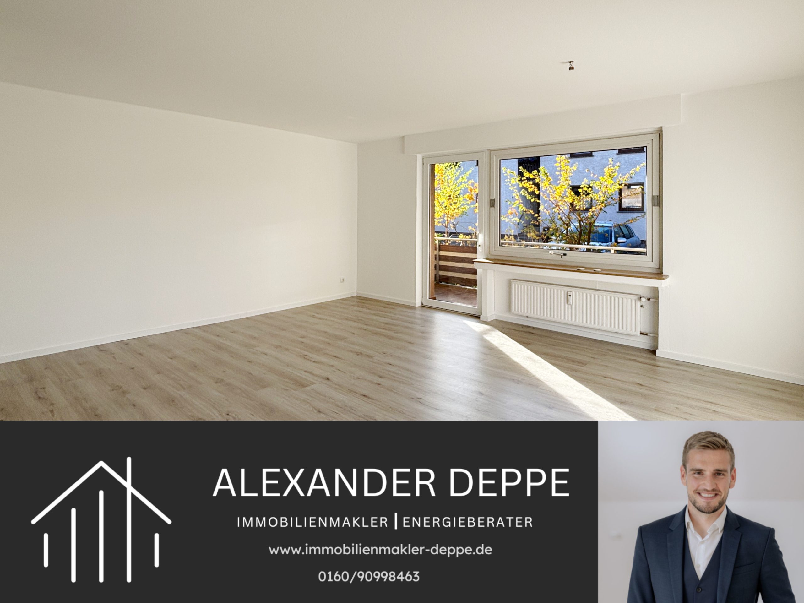 Immobilienangebot - Bad Pyrmont - Alle - Modernisierte Wohnung in Holzhausen – ländliche Ruhe trifft Stadtkomfort