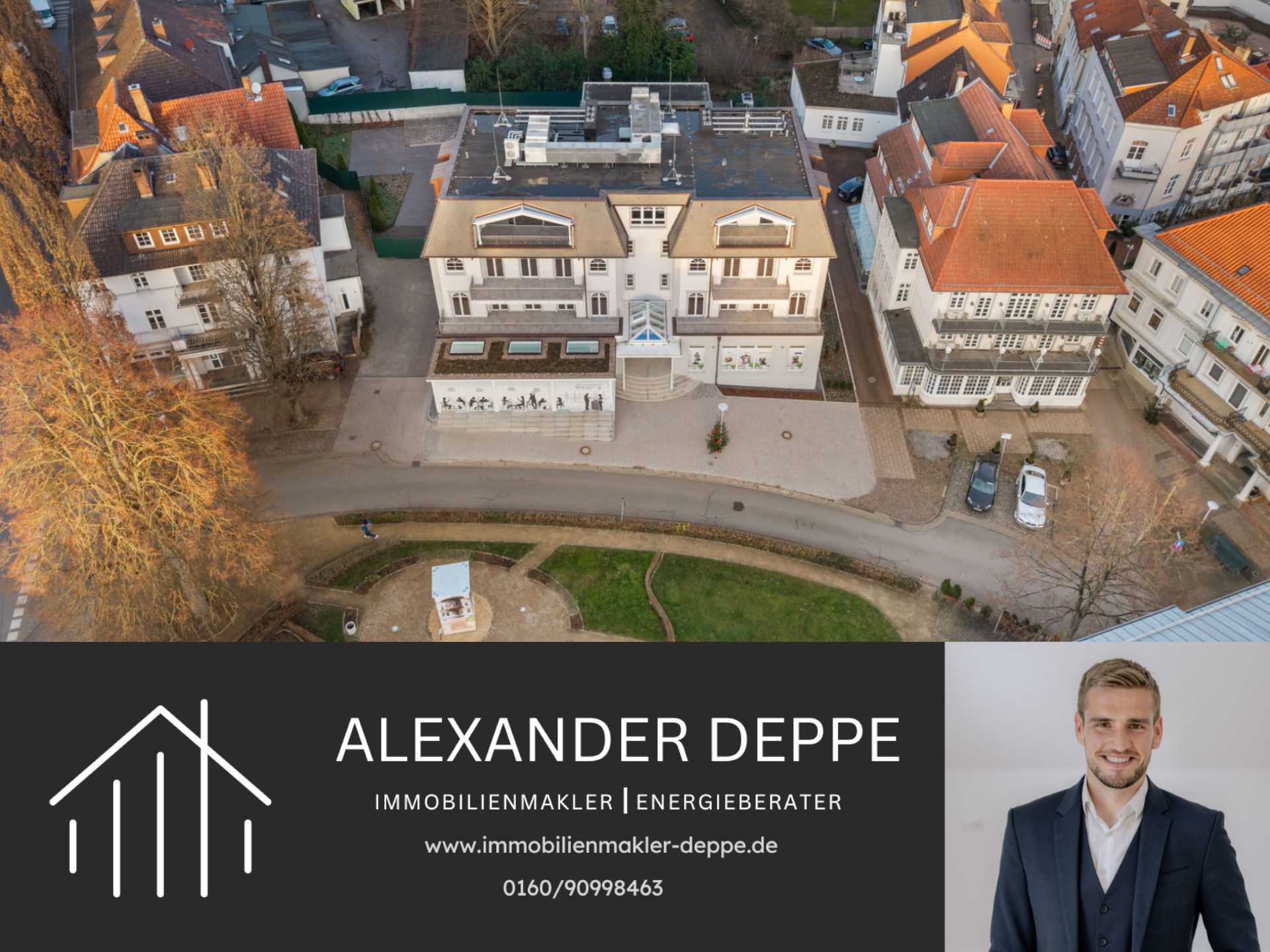 Immobilienangebot - Bad Pyrmont - Alle - Im Prestigeneubau: Schaffen Sie Ihren Standort für Einzelhandel, Showroom oder Dienstleistungen!