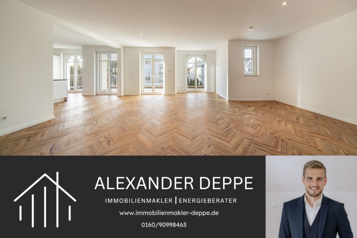 Immobilienangebot - Bad Pyrmont - Alle - Nicht vergleichbar. Nicht ersetzbar. Außergewöhnliche Mietwohnung in Bestlage - 1. OG rechts