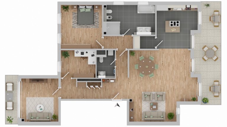 Immobilienangebot - Bad Pyrmont - Alle - Nicht vergleichbar. Nicht ersetzbar. Außergewöhnliche Mietwohnung in Bestlage - 1. OG rechts