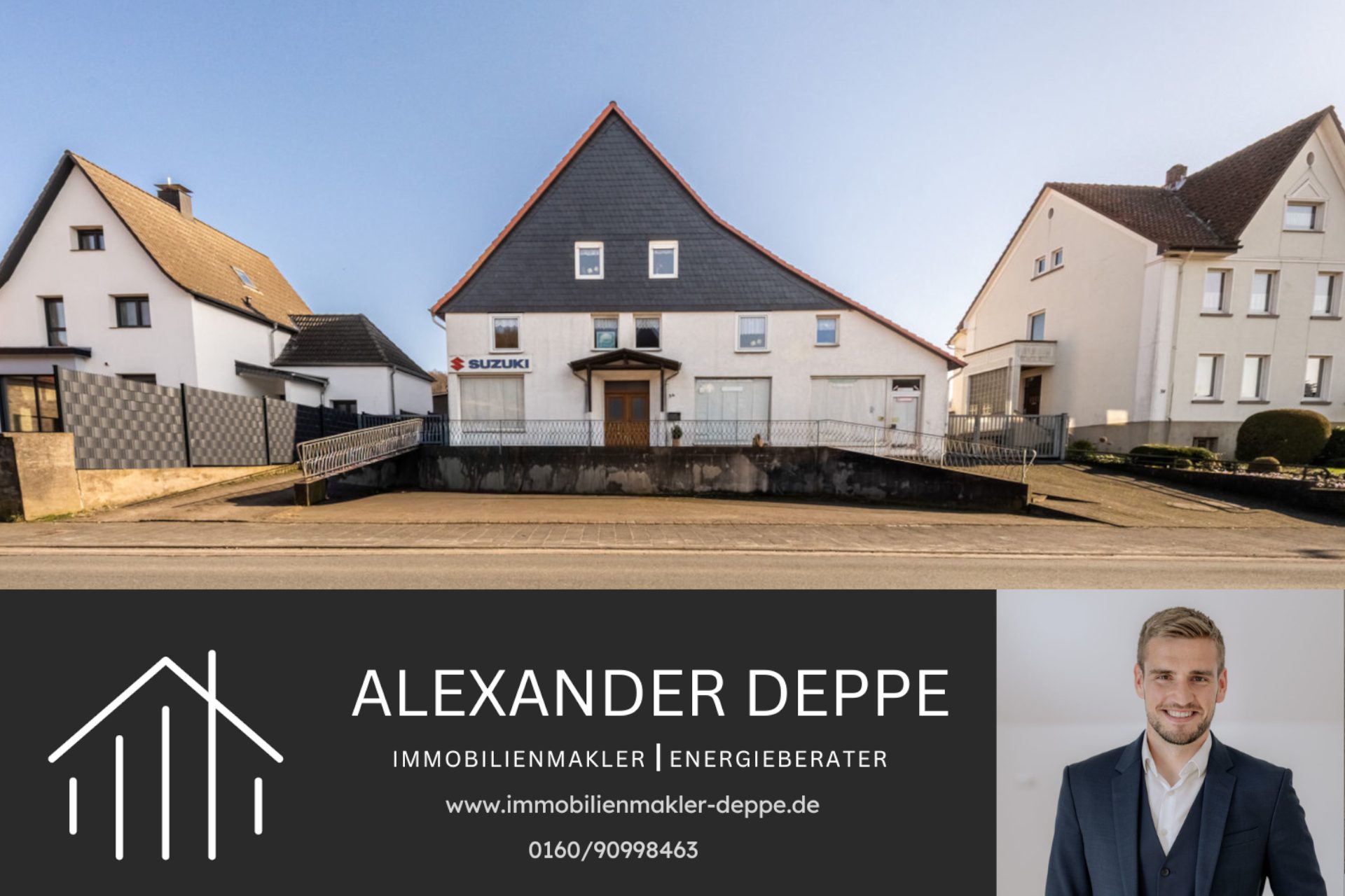Immobilienangebot - Bad Pyrmont - Alle - Werkhalle, Garagen, Wohnraum: Ein Objekt für echte Macher