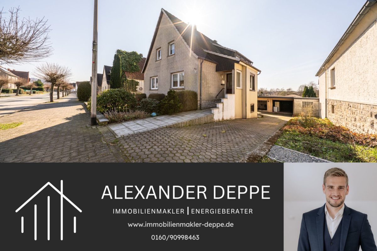 Immobilienangebot - Barntrup - Alle - Großes Grundstück, viel Potenzial – Wohnhaus für neue Ideen in Barntrup!