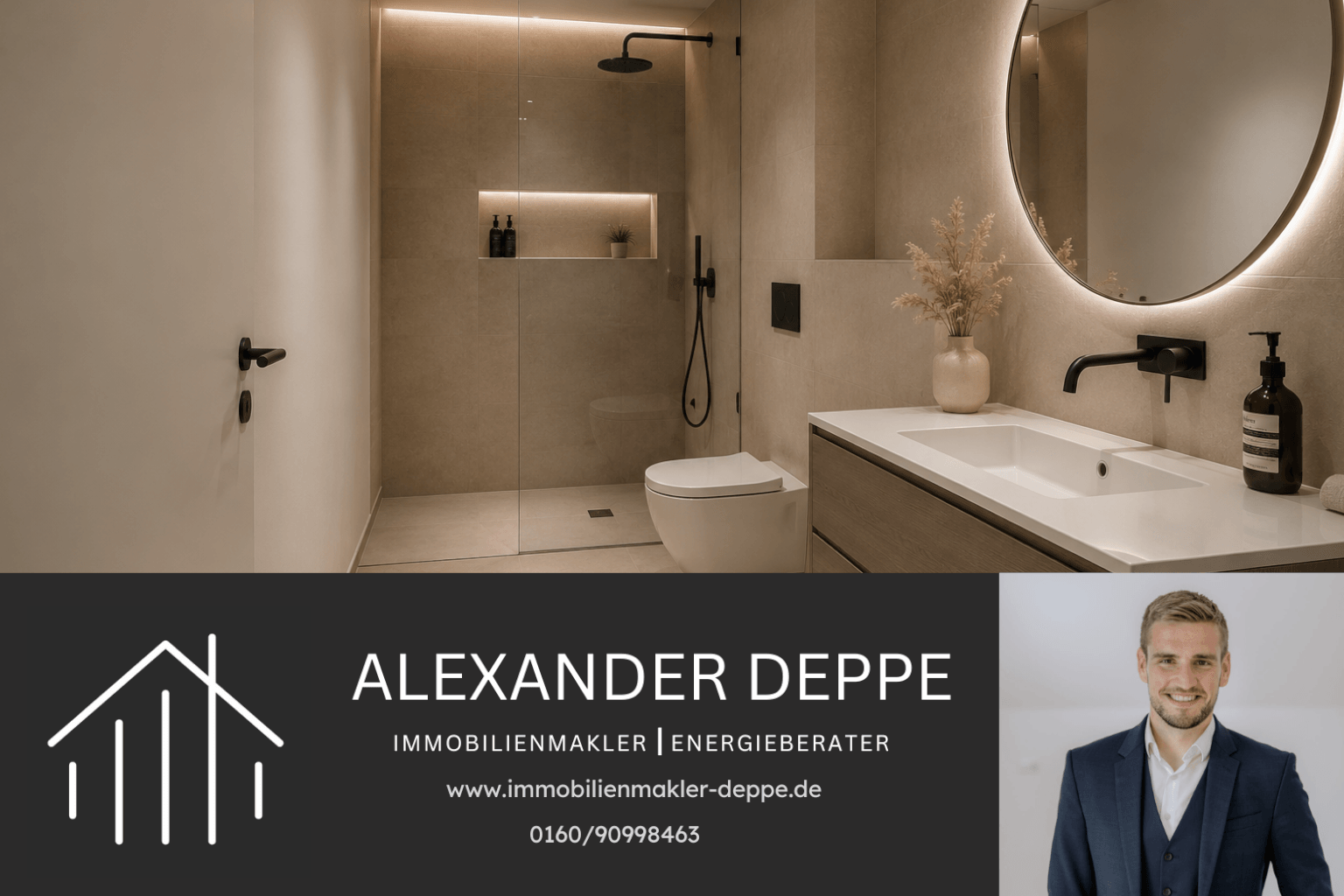 Immobilienangebot - Lügde - Alle - Neubau, Loggia, Aufzug: Diese Wohnung passt einfach