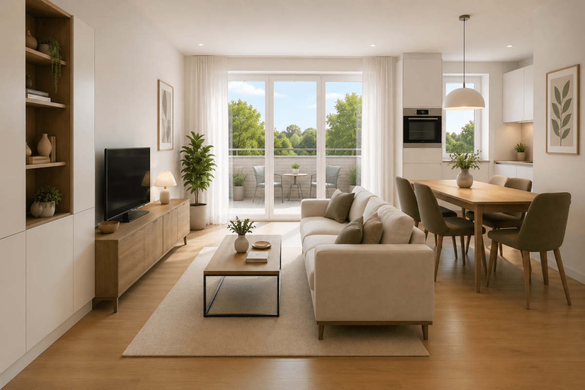 Immobilienangebot - Lügde - Alle - Über 65 m² Dachterrasse: diese exklusive Wohnung setzt Maßstäbe