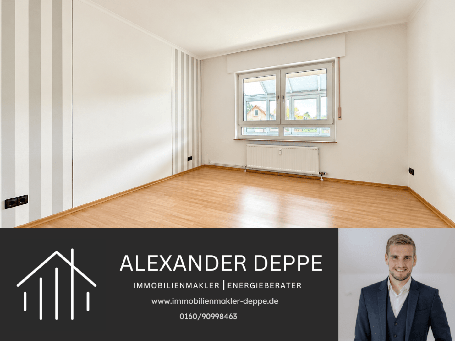 Immobilienangebot - Bad Pyrmont - Alle - Mit Wintergarten und Tiefgarage: Charmante Dreizimmerwohnung in Holzhausen