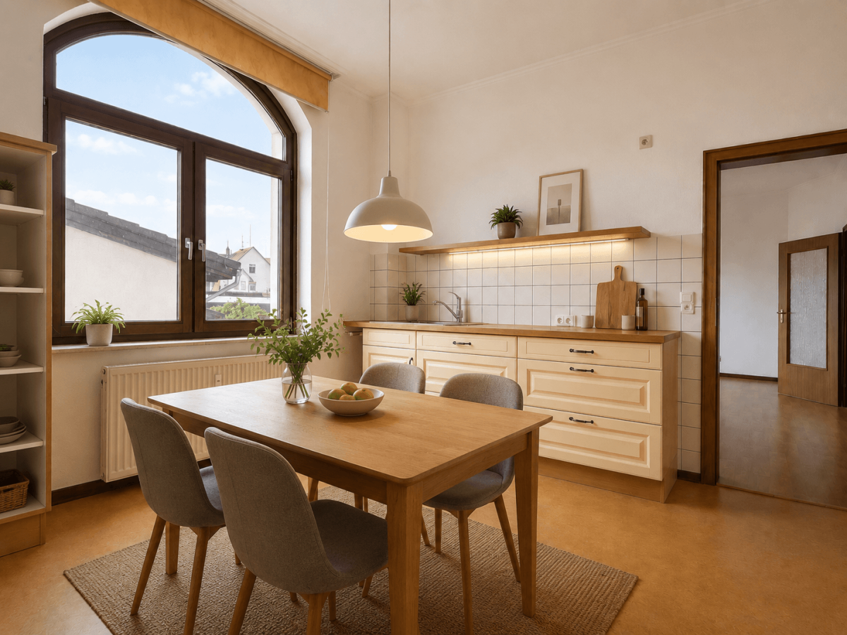 Immobilienangebot - Bad Pyrmont - Alle - Gepflegte Mietwohnung nur zwei Minuten von Bad Pyrmonts Innenstadt entfernt!