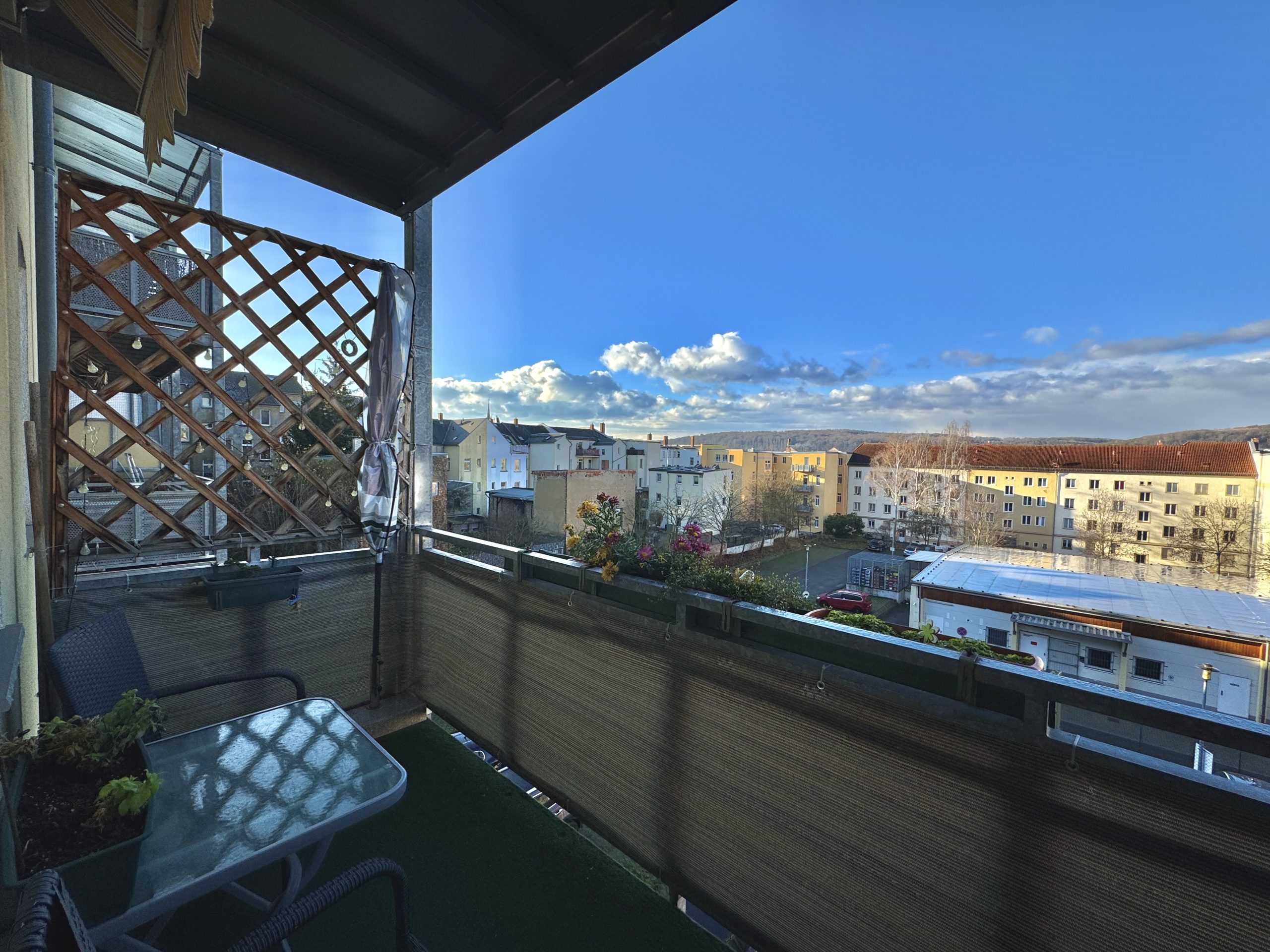 Immobilienangebot - Gera - Alle - Vermietete 3-Zimmer-Wohnung mit Balkon und Stellplatz I gute Lage I langjähriger Mieter