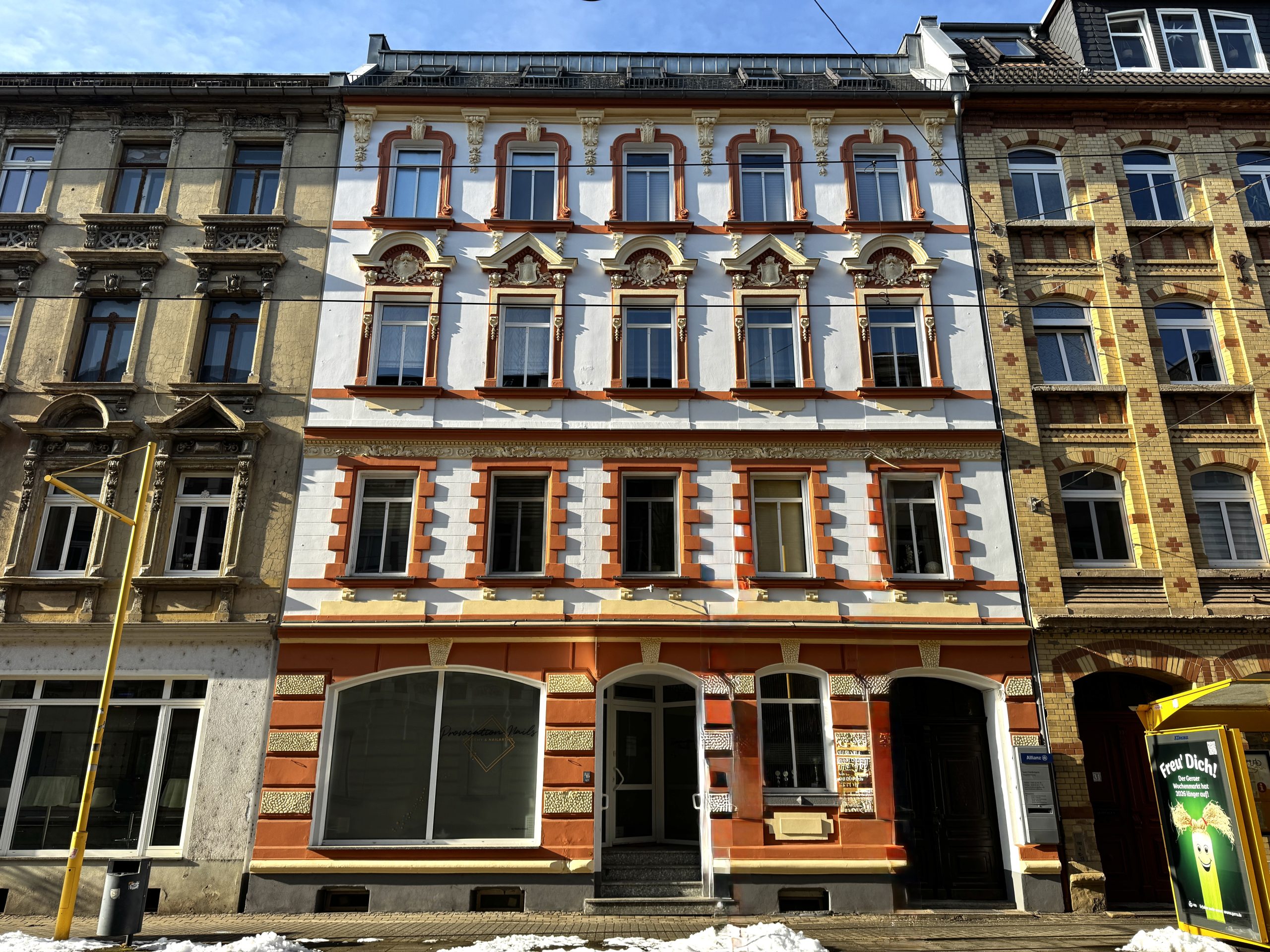 Immobilienangebot - Gera - Alle - Vermietete Etagenwohnung im gepflegten Mehrfamilienhaus in Gera-Untermhaus