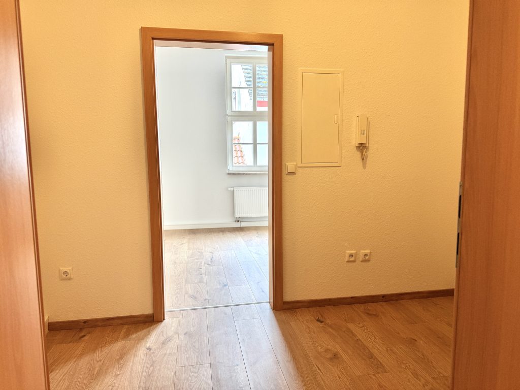 Immobilienangebot - Weida - Alle - Ideal für Singles: frisch sanierte 1.R.- Wohnung mit Abstellraum