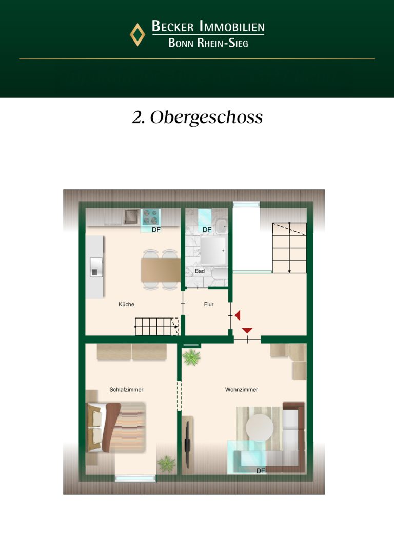 Immobilienangebot - Bonn / Ippendorf - Alle - Wohnhaus zur Modernisierung mit 4 Einheiten in bevorzugter Lage von Bonn - Ippendorf