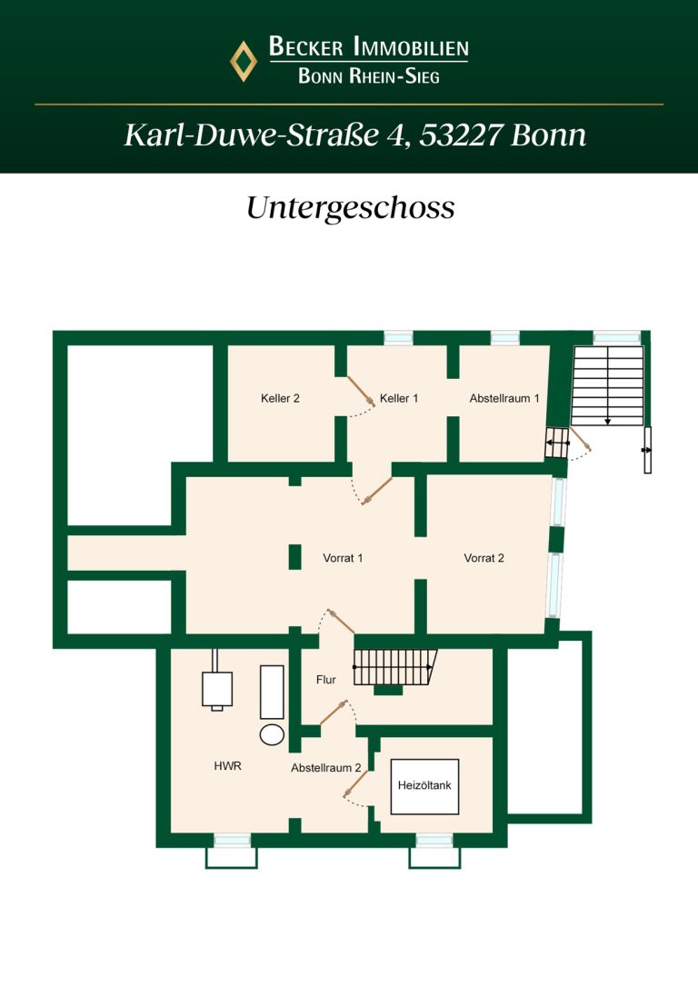 Immobilienangebot - Bonn - Alle - Herrschaftliche Direktorenvilla auf einzigartigem Grundstück in 1. Rheinlage von Bonn - Oberkassel