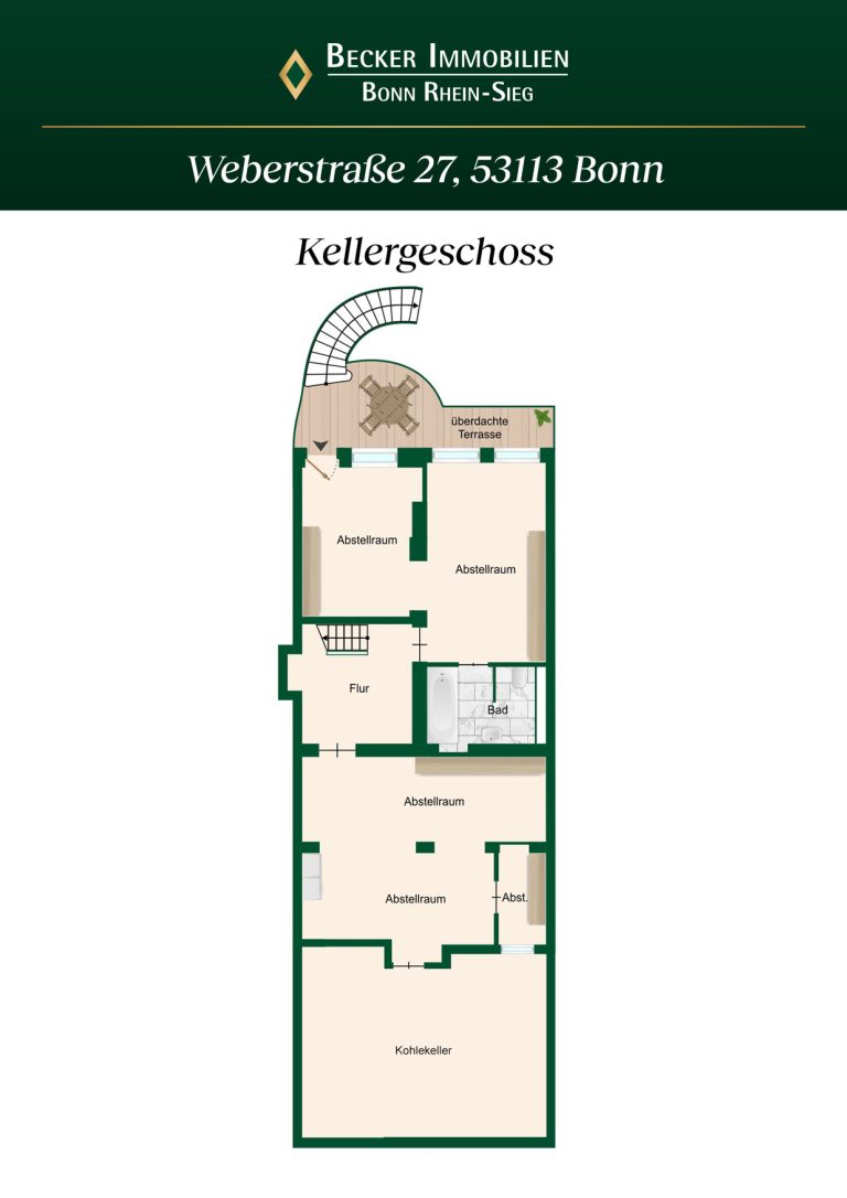 Immobilienangebot - Bonn - Alle - Denkmalgeschütztes Gründerzeithaus mit Entwicklungspotential im Herzen der Südstadt - bezugsfrei