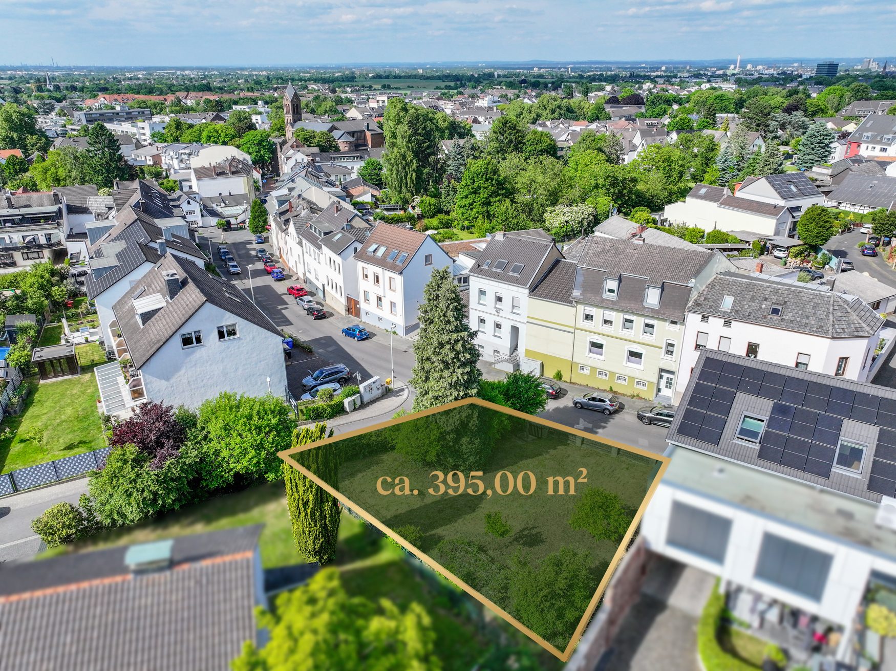 Immobilienangebot - Bonn - Grundstücke - Baugrundstück mit positiv beschiedener Bauvoranfrage für ein Ein-/Zweifamilienhaus in Bonn-Duisdorf