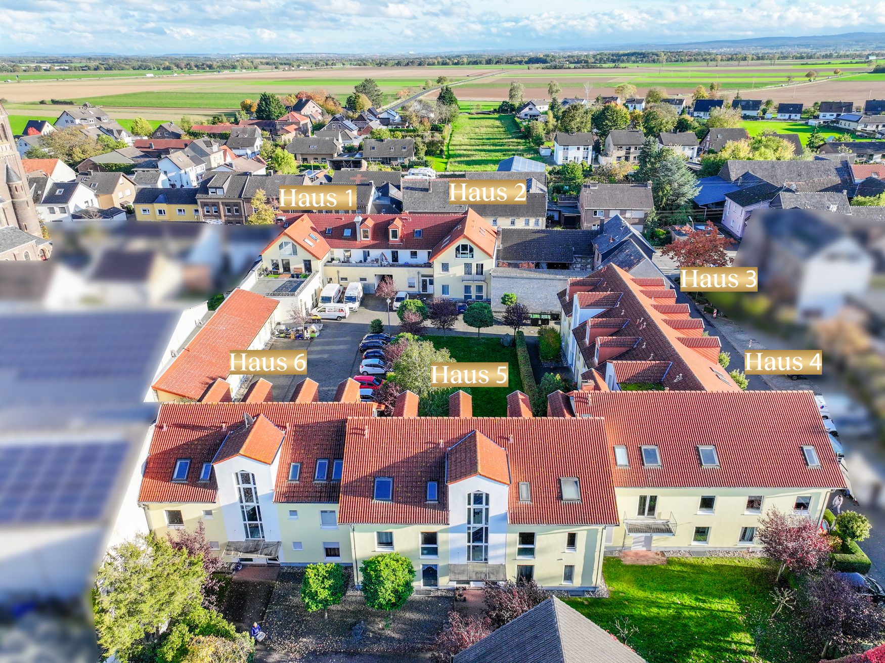 Immobilienangebot - Swisttal - Alle - Vollvermietete, teils ö. geförderte Wohnanlage (40 Einheiten) und 43 Stellplätze in Swisttal-Ollheim