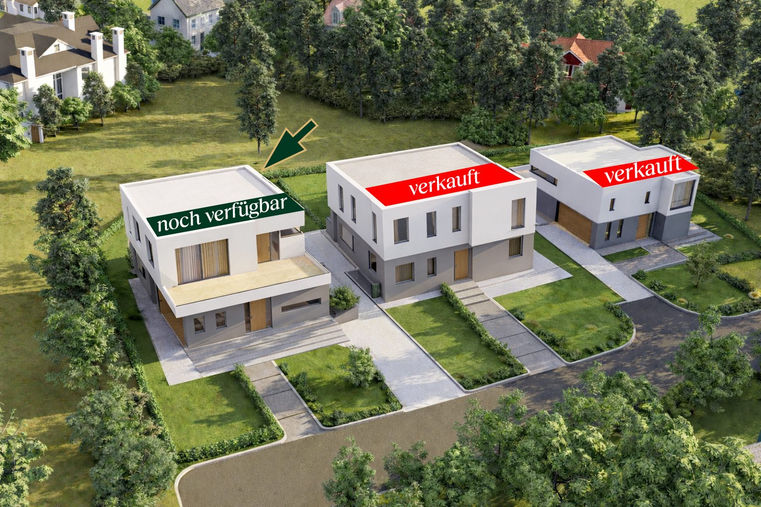 Immobilienangebot - Bonn / Dottendorf - Grundstücke - Exklusives Baugrundstück am Fuße des Venusbergs für ein modernes EFHs in Bonn-Dottendorf (Haus 1)