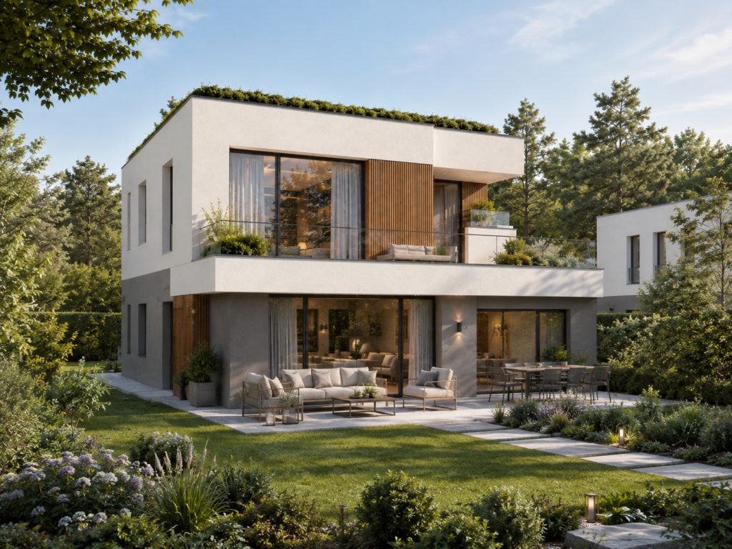 Immobilienangebot - Bonn / Dottendorf - Grundstücke - Exklusives Baugrundstück am Fuße des Venusbergs für ein modernes EFHs in Bonn-Dottendorf (Haus 1)