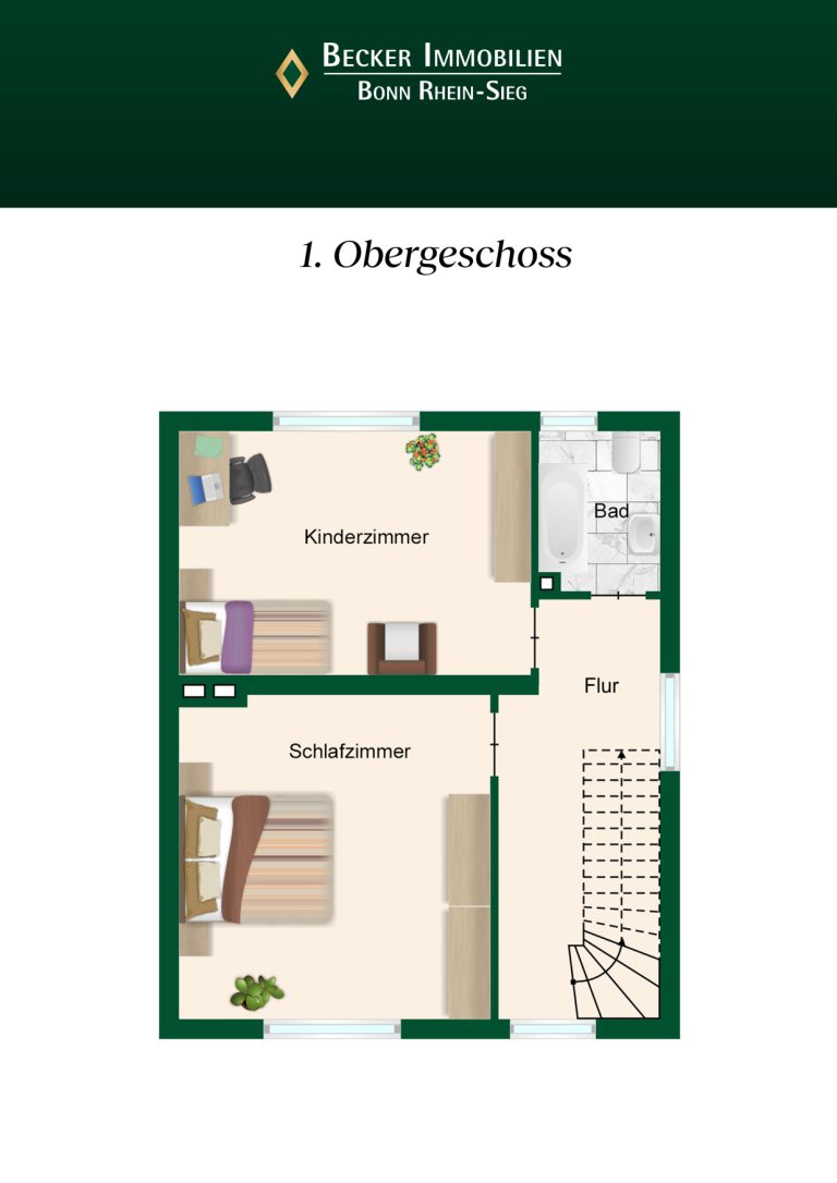 Immobilienangebot - Bonn / Beuel-Mitte - Alle - Charmante Doppelhaushälfte auf großzügigem Grundstück in bevorzugter Lage von Bonn - Beuel