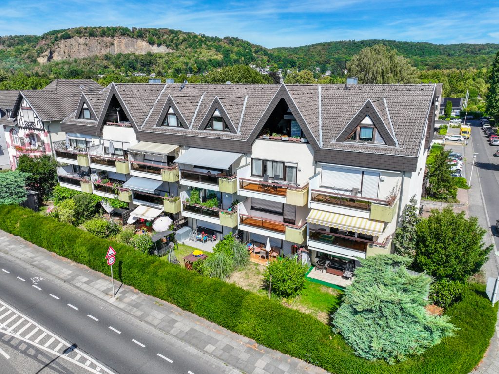 Immobilienangebot - Bonn / Oberkassel - Alle - Gepflegte 2-Zimmer-Wohnung mit Balkon und TG-Stellplatz in bevorzugter Lage von Bonn - Oberkassel