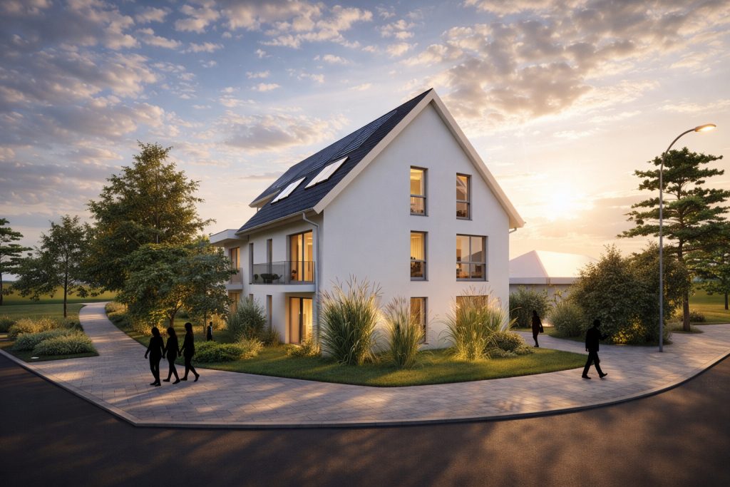 Immobilienangebot - Sankt Augustin - Grundstücke - Baugrundstück mit Bauvoranfrage für ein MFH mit ca. 464 m² Wohnfläche in Sankt Augustin-Menden