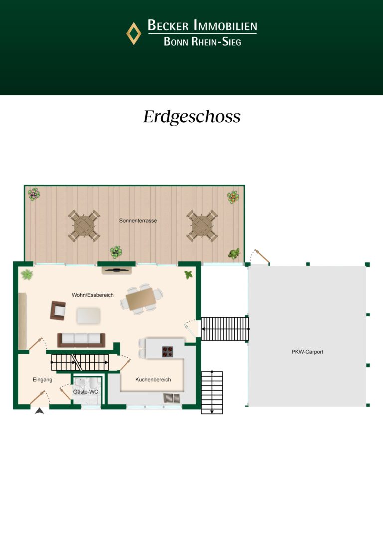 Immobilienangebot - Bonn - Alle - Stilvolles Einfamilienhaus auf großzügigem Grundstück in beliebter Lage des Bonner Venusbergs