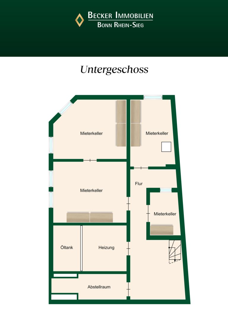 Immobilienangebot - Bonn / Südstadt - Alle - Vermietetes, denkmalgeschütztes Gründerzeithaus mit 3 Einheiten & Garage im Herzen der Südstadt