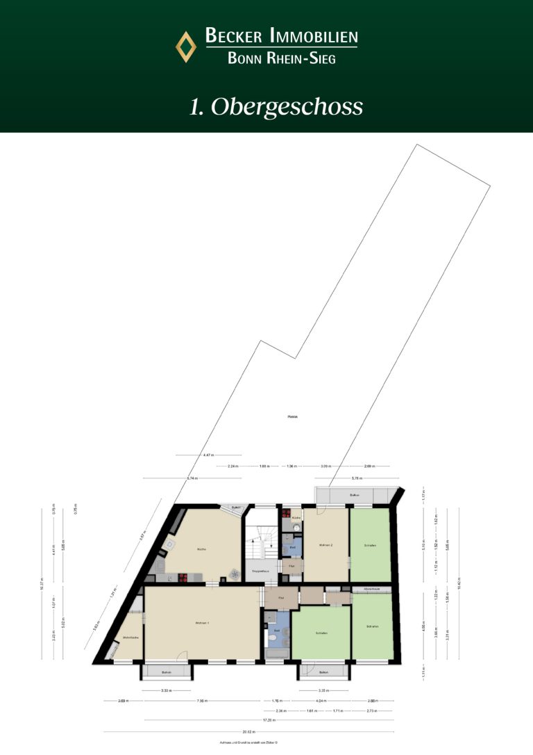 Immobilienangebot - Bonn - Alle - Gepflegtes Wohn-/Geschäftshaus mit 13 Einheiten und 2 Garagen in absoluter Top-Lage von Poppelsdorf