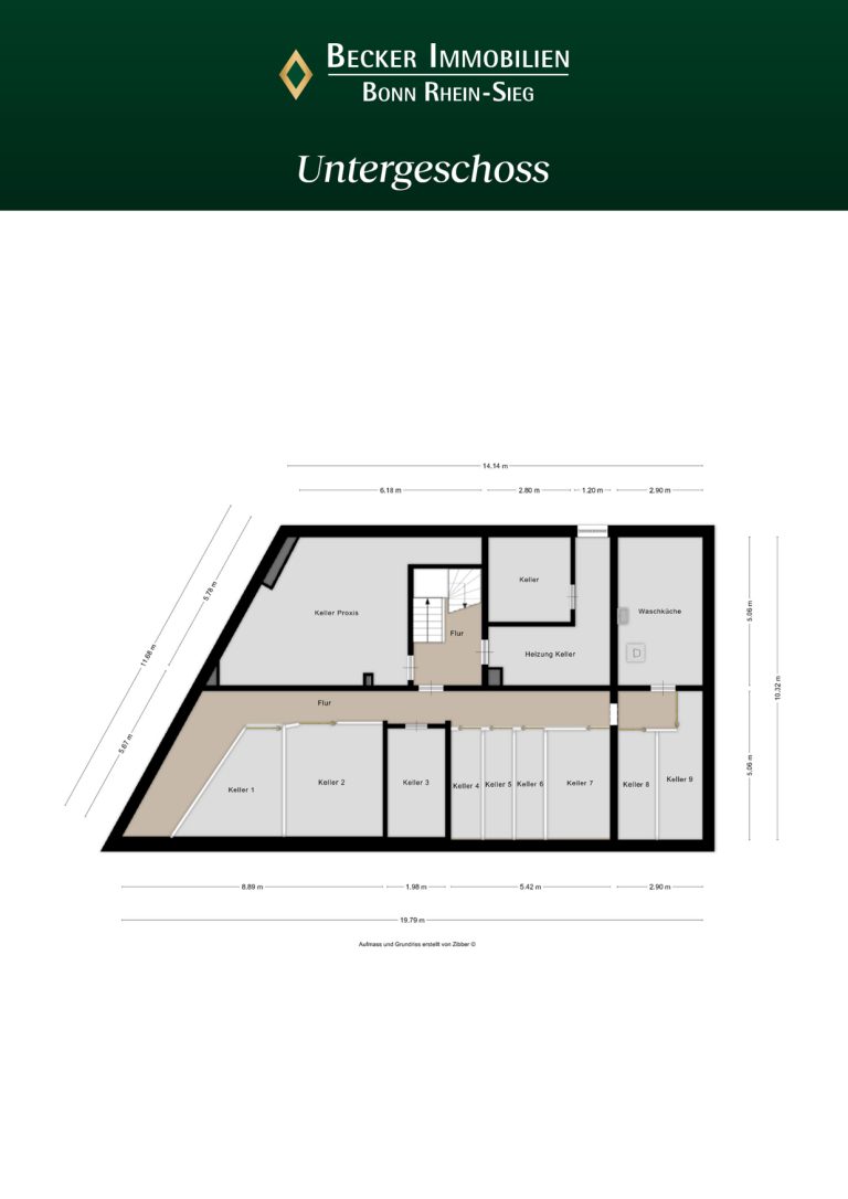 Immobilienangebot - Bonn - Alle - Gepflegtes Wohn-/Geschäftshaus mit 13 Einheiten und 2 Garagen in absoluter Top-Lage von Poppelsdorf