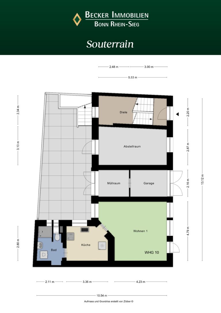 Immobilienangebot - Bonn / Südstadt - Alle - Modernisiertes Wohn-/Geschäftshaus mit 11 Einheiten in unmittelbarer Rheinnähe der Bonner Südstadt