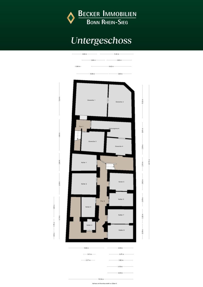 Immobilienangebot - Bonn / Südstadt - Alle - Modernisiertes Wohn-/Geschäftshaus mit 11 Einheiten in unmittelbarer Rheinnähe der Bonner Südstadt