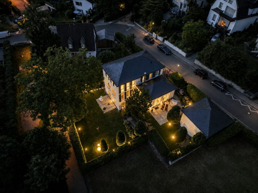 Immobilienangebot - Bad Honnef - Alle - Exklusive Villa mit Einliegerwohnung/Büro & Doppelgarage auf traumhaftem Grundstück in Rhöndorf