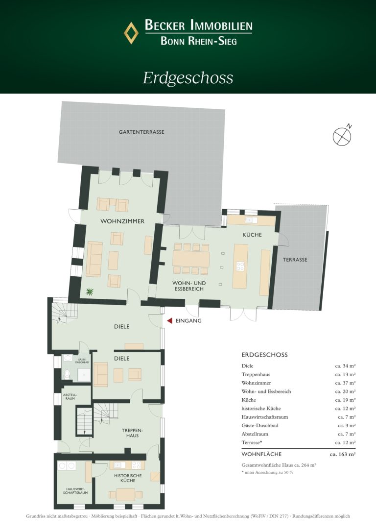 Immobilienangebot - Meckenheim - Alle - Denkmalgeschützte Hofanlage auf weitläufigem Grundstück in traumhafter Lage v. Meckenheim-Lüftelberg