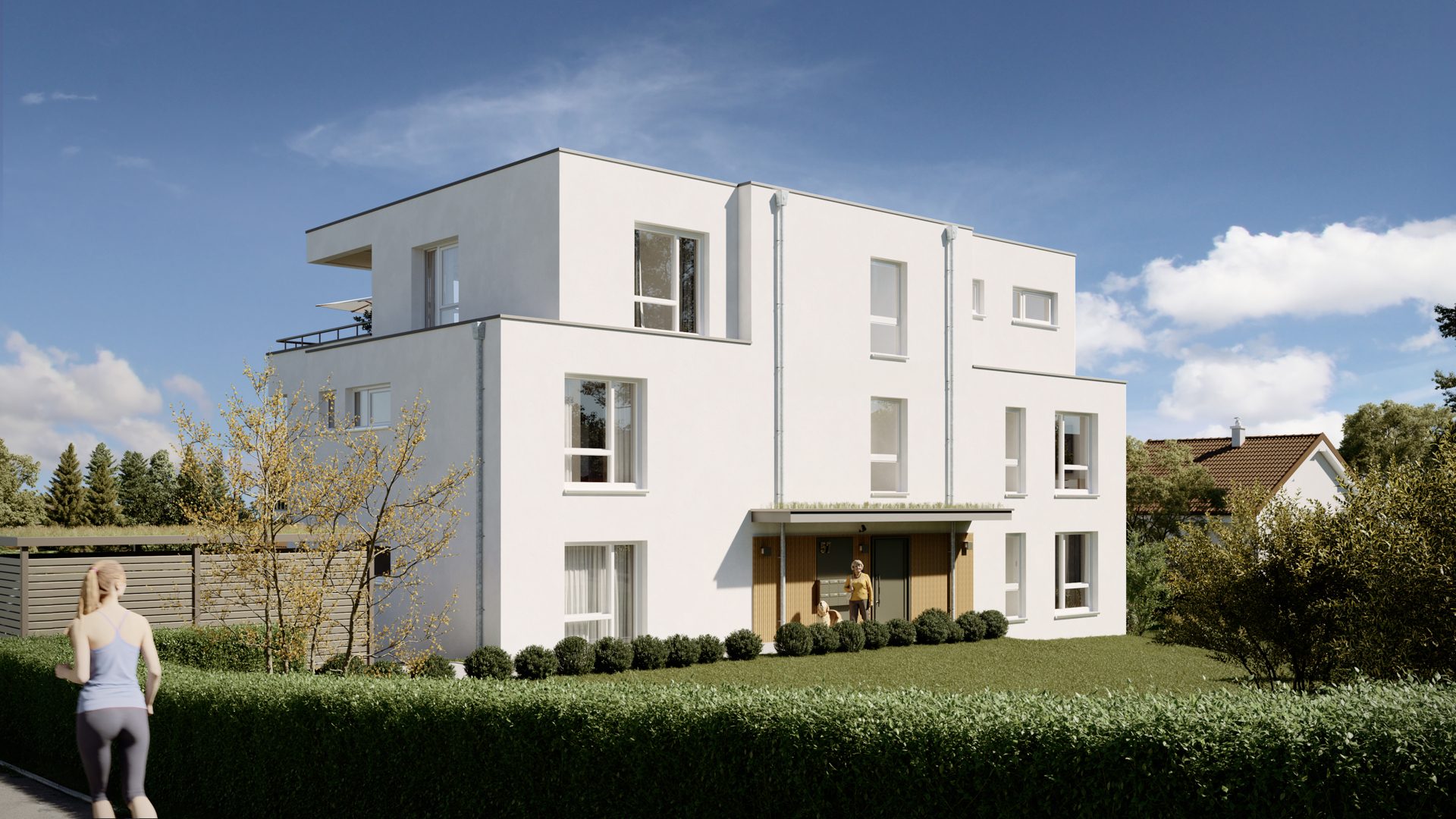 Immobilienangebot - Meßstetten - Alle - Bestlage, großzügiger Wohnbereich, sonniger Südbalkon, Tageslichtbad, Gäste-WC & € 100.000 zu 1,00%!