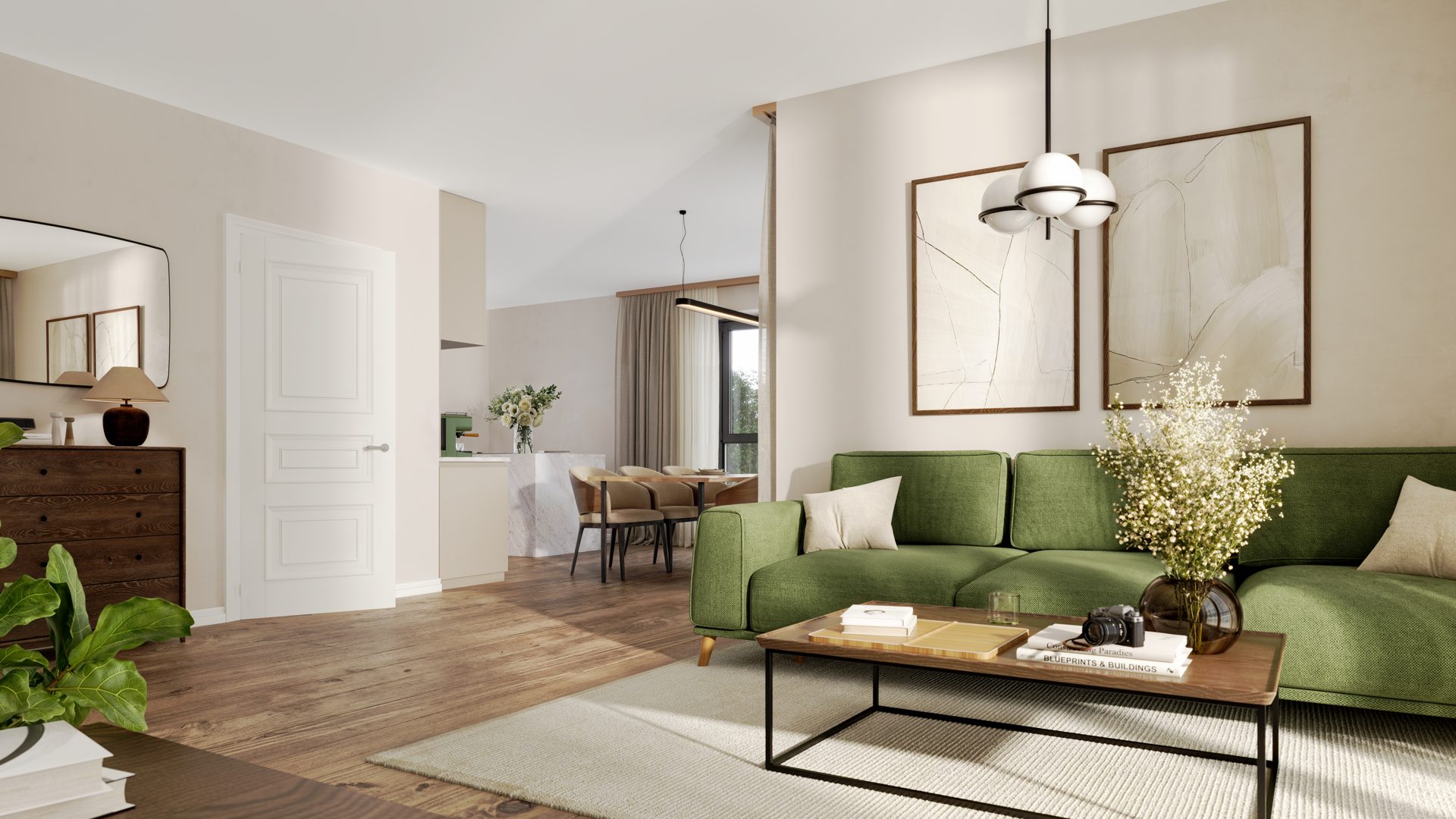 Immobilienangebot - Meßstetten - Alle - Bestlage, großzügiger Wohnbereich, sonniger Südbalkon, Tageslichtbad, Gäste-WC & € 100.000 zu 1,00%!