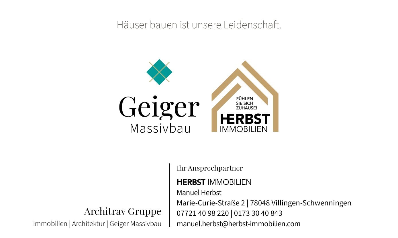 Immobilienangebot - Albstadt-Ebingen - Alle - Terrassenhaus in Bestlage mit Fernblick, großer Südterrasse, Doppelgarage & 2 Bädern - KfW 55!