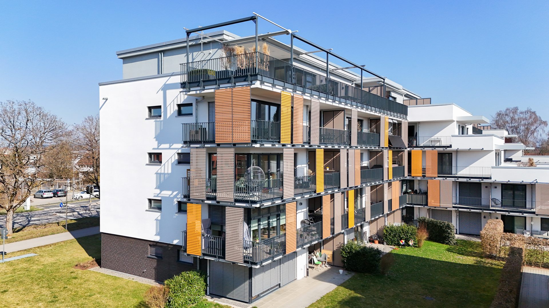 Immobilienangebot - Villingen-Schwenningen - Alle - Bevorzugte Lage im Friedrichspark: Großer SW-Balkon, 2 Tageslichtbäder, EBK., attraktiv vermietet!