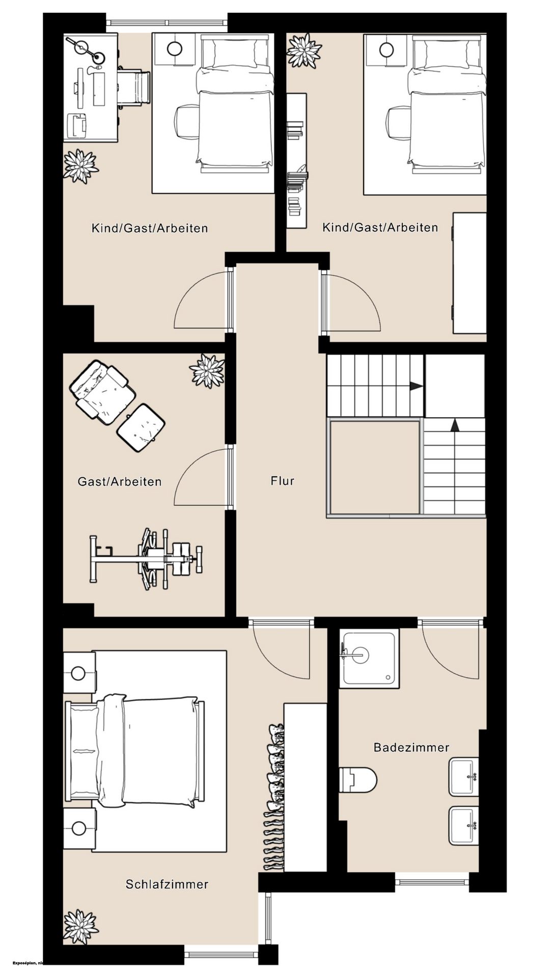 Immobilienangebot - Villingen-Schwenningen - Alle - Bestlage im Friedrichspark – großer Wohnbereich, Kaminofen, Tageslichtbad, Sonnenterrasse & KfW 55!