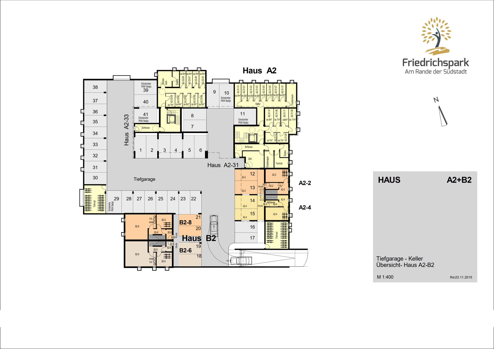 Immobilienangebot - Villingen-Schwenningen - Alle - Bevorzugte Lage im Friedrichspark: Großer SW-Balkon, 2 Tageslichtbäder, EBK., attraktiv vermietet!