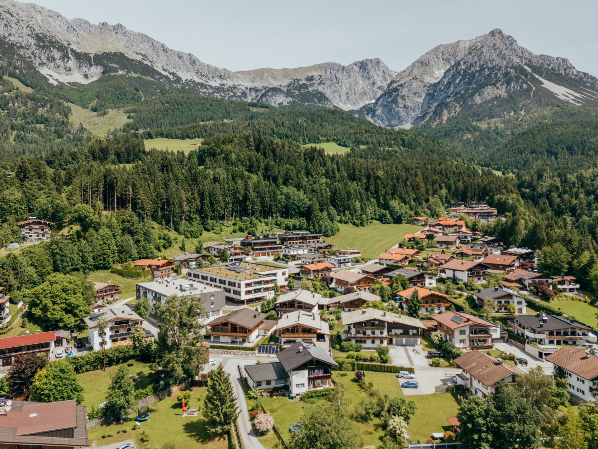 33 Vogelperspektive Immobilienangebot - Scheffau am Wilden Kaiser - Alle - Sie haben viel erreicht. Zeit anzukommen.
Chalet-Villa am Wilden Kaiser