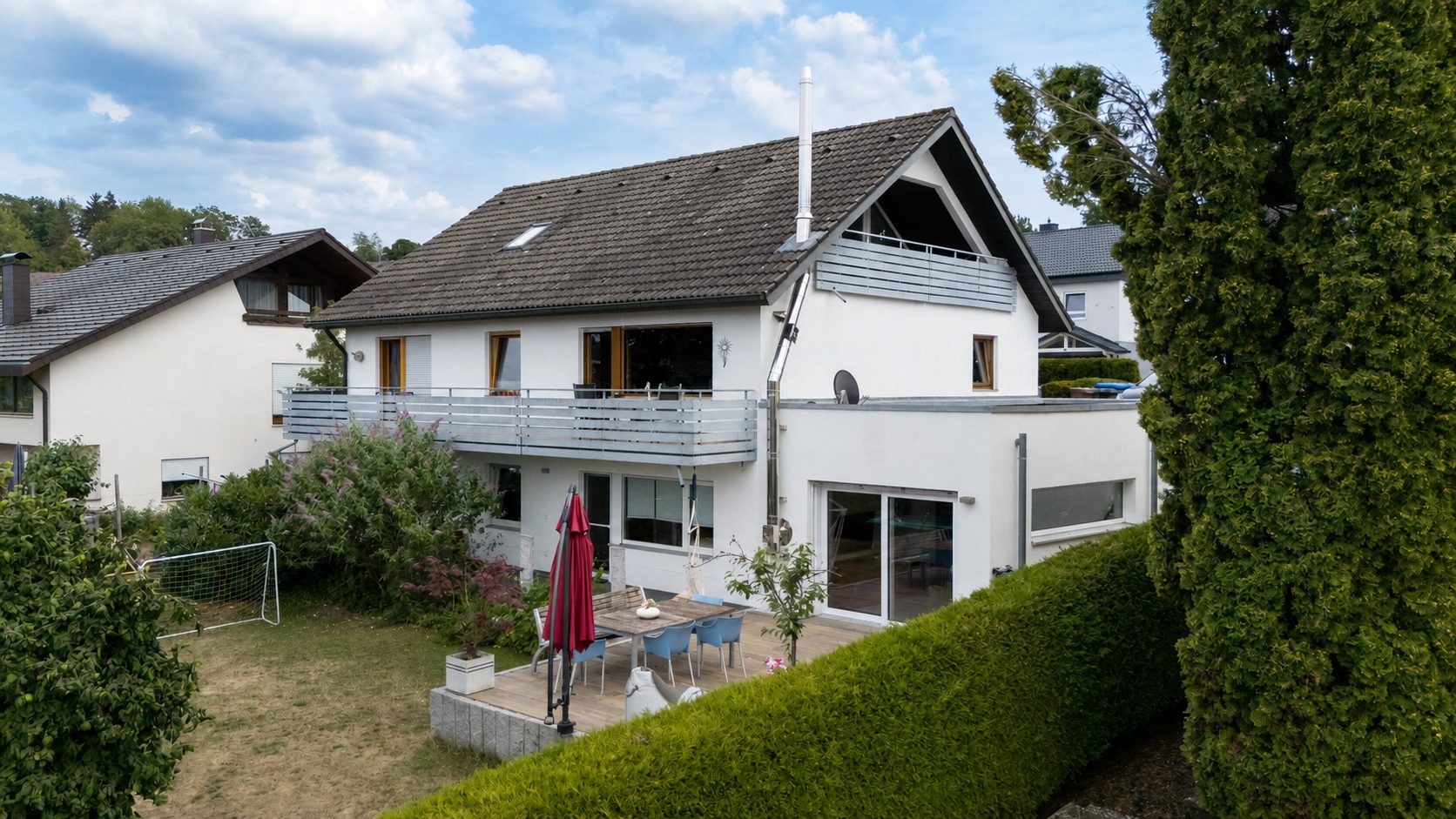 Immobilienangebot - Brigachtal / Klengen - Alle - Wohnen wie im eigenen Haus - Modernisierte Gartenwohnung mit Wohnkomfort