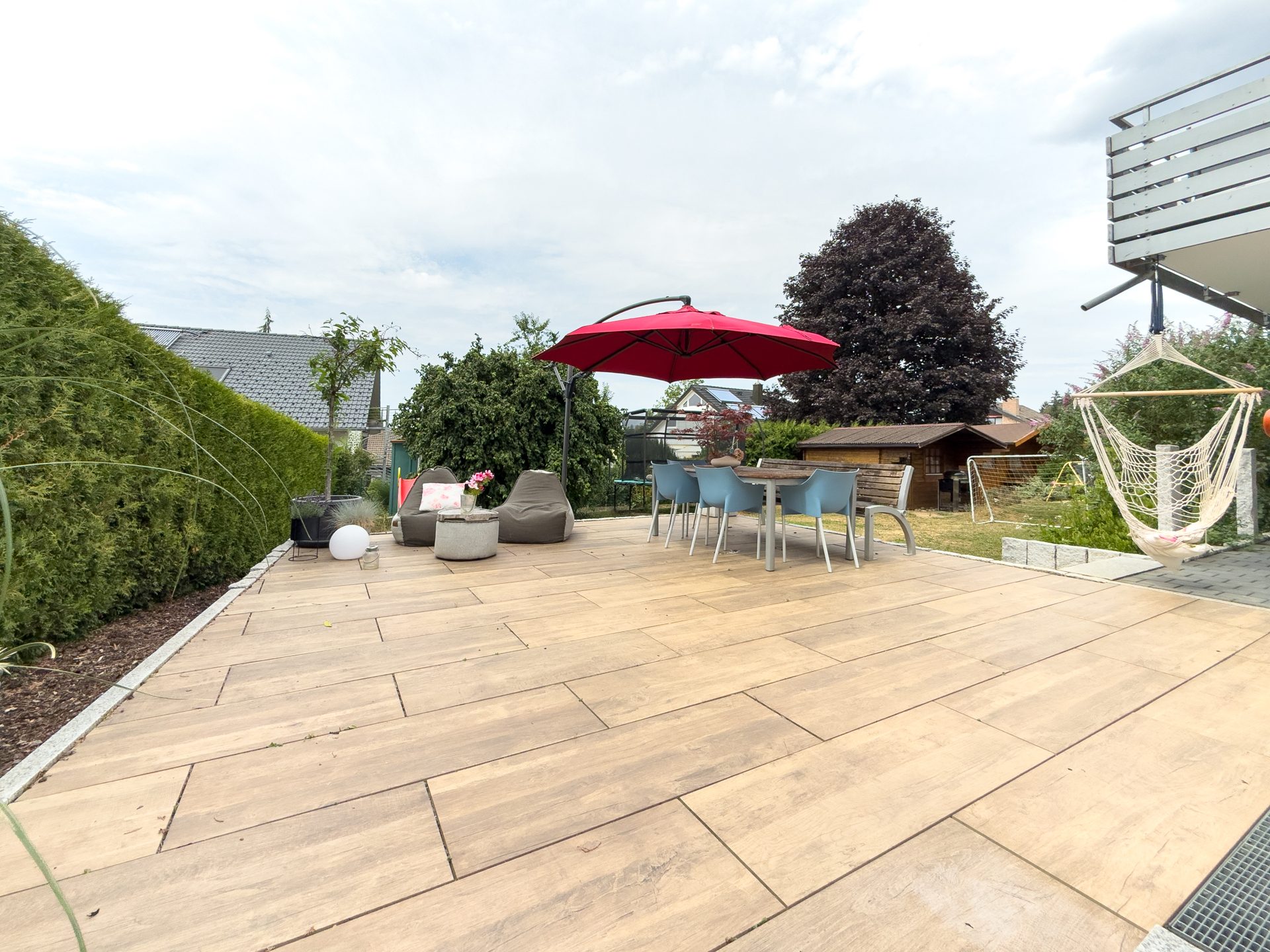 Immobilienangebot - Brigachtal / Klengen - Alle - Wohnen wie im eigenen Haus - Modernisierte Gartenwohnung mit Wohnkomfort